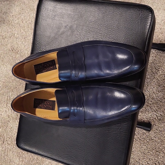 Mercanti Fiorentini leather penny loafer - Picture 3 of 6
